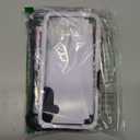 for Galaxy A15 5G Case,3 in 1 Floral Pattern Heavy Duty Shockproof Protection Soft Silicone Rubber Bumper+Hard Plastic Hybrid Protective Cover for Samsung Galaxy A14 6.5",Black Flower