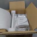 12" Ultra Quiet Bathroom Exhaust Fan with 6500K LED Light, 1.0 Sone 120 CFM, 10x10 Mount, 1500 LM Ceiling Ventilation Fan, Energy Efficient