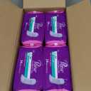 Poise Incontinence Pads & Postpartum Incontinence Pads, 3 Drop Light Absorbency, Long Length, 96 Count (4 Packs of 24)