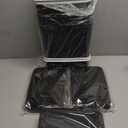 3 Pack Bathroom Trash Can 2.6 Gallon Small Touchless Automatic Motion Sensor Trash Cans Slim Waterproof Garbage Bin with Lid for Kitchen, Office, Bedroom Black