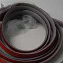 BNELL Carpet & Floor Edging Trim Strip, Self Adhesive-PVC Floor Transition Strip, Thresholds for Doorways with a Height Less Than 10 MM (20FT_Grey)