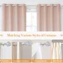 Silver Curtain Rod 32 to 58 Inch, HOTOZON Heavy Duty Curtain Rods for Windows, Decorative Single Drapery Rod with Exquisite Translucent Twisted Finials, Modern Silver