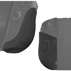2 x Controller Grips Compatible with Legion Go 2, Ergonomic Handles with Non-Slip Texture to Reduces Hand Fatigue, Protect The Bottom of The Controller (Black)