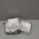 4inch Vinyl Pyramid Style Fence Post Cap 4 x 4 Vinyl Pyramid Fence Post Cap for Mailbox, Lamp Post, Deck, Dock, Piling Caps (4)