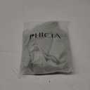 Phicia Sexy Satin Halter Neck Backless Maxi Dress for Women Elegant Tie Cowl Back Formal Wedding Guest Dress for Summer L