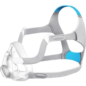 Improved Replacement Cushion Set (M) for Airfit F20 with Headgear & Frame, Comfortable Fit & Reliable Seal (No Elbow), ItAll Supplies Accessories for CPAP Users (Medium Mask)