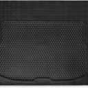 Amazon Basics Cargo Liner Floor Mat, All Weather Trunk Protection, Trimmable to Fit, Black