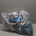 Blue Peacock Comforter Set Queen Size Bird and Floral Bedding Set Animal Feather Bedding Sets Victorian Style Flower Birds Comforters Soft Down Alternative Comforter Sets for All Season (Queen(90" x 90"))