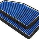 2-Pack HEPA Cabin Air Filter Fits for Escape (2007-2012), Tribute (2008-2011), Mariner (2007-2011) Activated Carbon Cabin Filter Replacement for CF10548 Accessories (8L8Z-19N619-B)