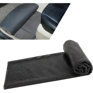 leechio 1 PC Car Roof Anti-Slip Mat, Roof Rack Pads, 39.3" x 47.2" PVC Waterproof Multifunctional Anti-Slip Carpet Pad, Universal Roof Rack Accessories (Black)