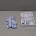 5-in-1 Bikini Trimmer for Women, IPX7 Waterproof Electric Razors Shaver, Cordless Body Hair Trimmer, Facial & Pubic Hair Removal, Ceramic Blade (Sky Blue)