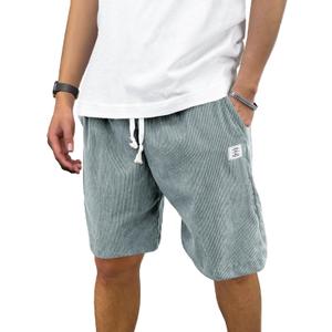PLEPAN Mens Corduroy Shorts Casual Elastic Waist Drawstring Summer Beach Short (XX-Large, Light Blue) PLEPAN Mens Corduroy Shorts Casual Elastic Waist Drawstring Summer Beach Short (XX-Large, Light Blue)