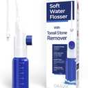 Oravix 100 ml Manual Oral Irrigation Bottle for Teeth & Gum Care, Portable Mouth Cleaner, Tonsil Debris Removal Tool, Child-Friendly Dental Rinse Device, Cordless & Battery-Free