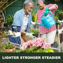 Aimerla Foldable Garden Kneeler Seat Heavy Duty [Upgraded Widened Thick Kneeling Pad] Gardening Stool with Large Tool Bags with Pockets - Portable Garden Bench Gardening Gifts for Parents. 21.6"D x 11.8"W x 17.32"H