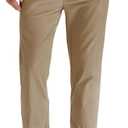 Sailwind Men's Drawstring Linen Pants Casual Summer Beach Loose Trousers (28, A05 Khaki)