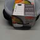 Rubbermaid TakeAlongs Food Storage Containers, 5 Cup, 8 Pack, Black