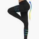 20-30mmHg Compression Pantyhose for Women, Medical Compression Stockings, High Waist Opaque Compression Tights for Lymphadema Edema, Swelling, Varicose Veins, Support Hose for Teacher Doctor S