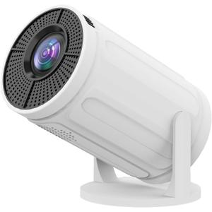 Mini Projector with WiFi ,720P HDMI 150 ANSI Portable Projector, Lightweight Adjustable Angle Stand, Manual focusing, Compatible with Smartphone/TV Box/Laptop, for Home Entertainment