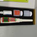 Digital Food pH Meter YINMIK pH Meter Food Fermentation with Calibration Solution Kit pH Test Strips for Food Spear Tip pH Meter Probe for Dough Sushi Rice Fermenting Sausage Meat Soap Cheese …