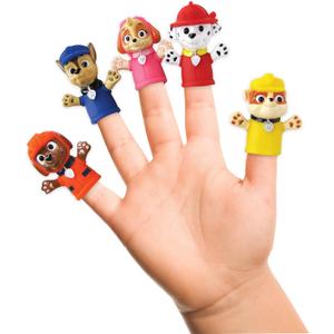 Nickelodeon Paw Patrol Finger Puppets - Party Favors, Educational, Bath Toys, 1st Gen, 5 Count (Pack of 1)