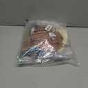 Funtery 8 Pieces Adult Drool Bibs Absorbent Large Drool Bandana Soft Drooling Snap Bibs Gifts for Christmas Special Needs Men Women, 8 Colors, 24.8 x 18.9 Inch