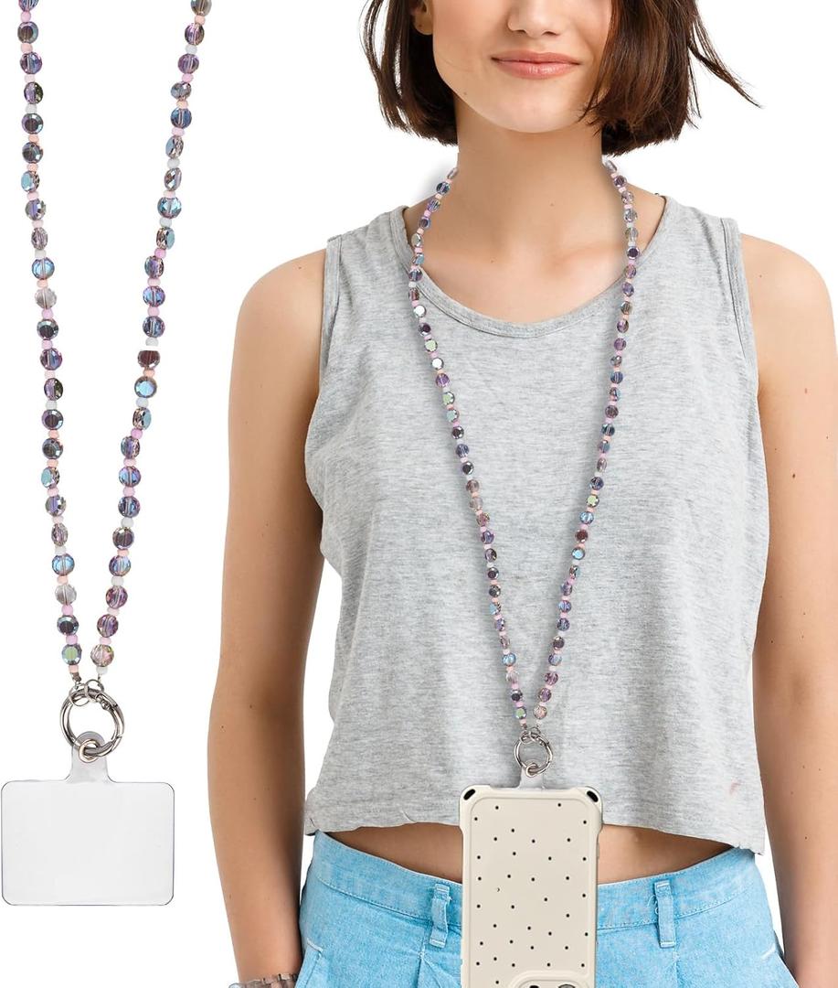 Phone Lanyards Phone Charm for Keys Keychain with Patches