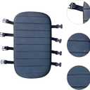 kowaku Electric Bike Rear Seat Cushion Passenger Saddle Replaces Bike Rear Seat Pad, 36cmx20cmx8cm