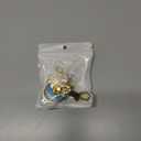 2 x 2Pcs Bag Charms for Handbags-Purse Charm for Women- Keychain Charms for Purses Accessory Birthday Christmas Valentine Gifts