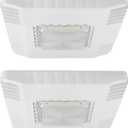 LED Canopy Gas Station Light, 150W 21000LM Surface Mount LED Carport Ceiling Light 5700K (600W HID/HPS Equivalent), 100-277V IP65 DLC & UL Listed