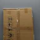 BUYIFY Folding Lap Desk, 23 Inch Portable Wood Brown Laptop Bed Desk Lap Desk with Cup Holder, for Working Reading Writing, Eating, Watching Movies for Bed Sofa Couch Floor