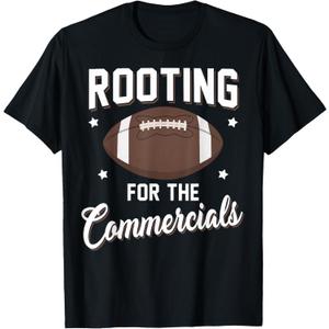 Rooting for The Commercials T-Shirt Football Players Shirt T-Shirt Medium
