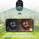 Smart Bird House with Camera, 2.4G WiFi & App Alerts, 160 Wide View 1080P HD Wireless Birdhouse, Auto Capture Bird Video & Motion Detection, Smart Bird House Camera Solar Powered (Natural, Normal)