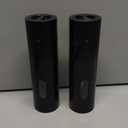 CIRCLE JOY Electric Rechargeable Salt and Pepper Grinder Set Top-Refill Automatic Pepper Mill Grinder with Charging Base, Adjustable Coarseness, Easy Filling Larger Capacity with Led for Home Kitchen