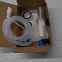 LAOPAO Automatic Soap Dispenser Foaming: Rechargeable Touchless Soap Dispenser Stainless Steel Foam Soap Dispenser for Bathroom Hand Soap Pump for Kitchen Xmas Gift, 9oz, White