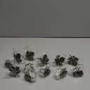 Patelai 12 Pcs Bronze Fall Thanksgiving Napkin Ring Set Including Maple Leaf and Pumpkin Halloween Napkin Rings Vintage Fall Napkins Holders for Autumn Holiday Wedding Supplies Table Settings