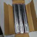 12 inch Drawer Slides 6 Pairs (12pcs) Soft Close 3 fold Full Extension Side Mount Cabinet Drawer Glides 12" Black Cabinet Rails for Dresser, Cabinet, Kitchen 100 LB Capacity