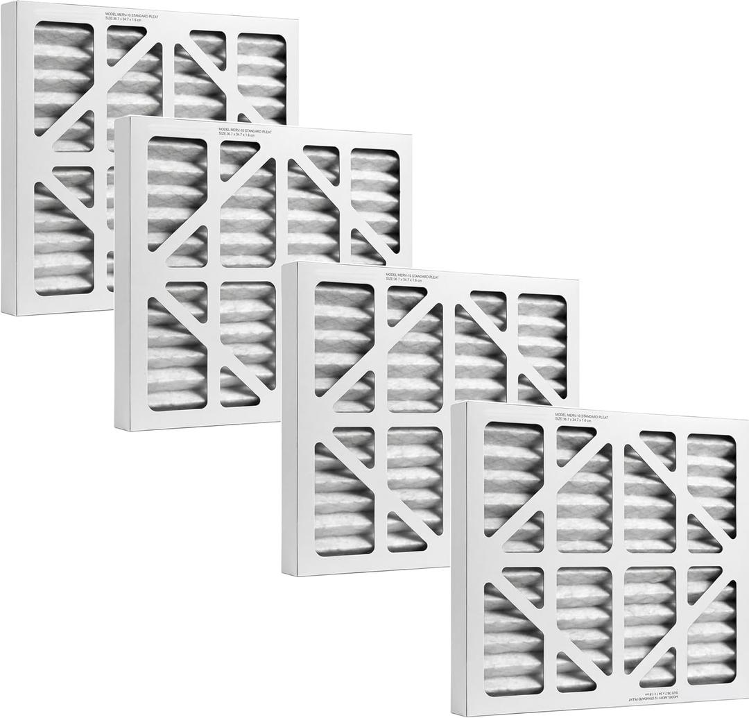 Citivisovd Air Filter Compatible with ALORAIR MERV-10 Filter PureAiro HEPA Pro/PureAiro HEPA Max Air Scrubber, 14.5x13.7x0.8-4Pack