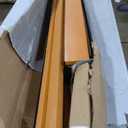 Sweetcrispy Solid Wood Bed Frame, Twin Size Bed Base with Wood Slat Support, Sturdy, Stylish & Noise-Free Design, No Box Spring Needed, Easy Assembly, 12 in Natural Pine (Brown)