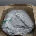 3x14 Washable Hallway Runner Rug: Extra Long Runners for Entryway Living Room Dining Room - Stain and Water Resistant Rugs with Non-Slip Backing - Soft Low-Pile Carpet 14ft Navy Grey