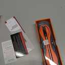 ThermoPro TempSpike 500 ft Wireless Meat Thermometer Digital, Bluetooth Meat Thermometer Wrieless for Beef Lamb Chicken Turkey, Smoker Acccessories for Rotisserie Sous Vide BBQ Oven Air Fryer (Orange)