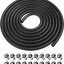 5 x ESEWALAS 20pcs Fuel Line Kit,9.85 Feet 1/4 Inch ID Fuel Line Hose,2/5" (11mm) ID Hose Clamps,Suitable For Motorcycle Small Engines,Tractors,Mowing Machine,Snow Machine.