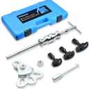 Prokomon Rear Axle Bearing Puller Kit; Rear Axle Puller Set; Rear Axle Bearing Removal Tool with Slide Hammer Yoke and 3 Rear Axle Adapters
Visit the Prokomon Store