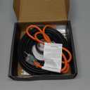 Heat Tape for Water Pipes Roof & Gutter Snow De-Icing Heat Cable 30 feet 5 Watts Per Foot, Water Line Heat Tape Keeps Water Flowing at -40F 5W/FT, 120V (30FT)