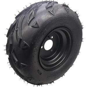 168-7 right Tires Wheels with Rim For 50-125cc TAO TAO ATV Go-Kart Mini Bike ATV.