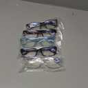 Gaoye 4.5 Professional Reading Glasses for All Day - Computer Readers with Blue Light Protection - Value Pack (A1-5 Pack Mix Color)