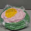 PAWZ Road Cat Tunnel, Cactus Cat Donut Tunnel Collapsible Cat Tunnel Tube, Dia-38 inches with Flower Soft Mat for Indoor Cats and Rabbits (Green)