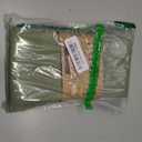 Solid Color Cotton Blended Dinner Cloth Napkins - Set of 12 (17 x 17 inches) - for Events & Home Use (Olive Green)