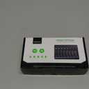 Rechargeable AA Batteries with Charger, HiQuick 2800mAh High Capacity Double A Batteries 8 Counts with 8 Bay AA AAA Smart Battery Charger for Ni-MH Ni-CD, Fast Charging