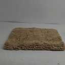 OLANLY Bathroom Rugs 36x24, Extra Soft Absorbent Chenille Bath Rugs, Rubber Backing Quick Dry, Machine Washable Bath Mats for Bathroom Floor, Tub and Shower, Home Decor Accessories, Beige