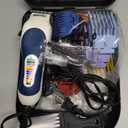 Wahl Clipper USA Color Pro Complete Haircutting Kit with Easy Color Coded Guide Combs - Corded Clipper for Hair Clipping & Grooming Men, Women, & Children - Model 79300-1001M